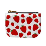 Decorative strawberries pattern Mini Coin Purses Front