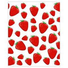 Decorative strawberries pattern Drawstring Bag (Small)