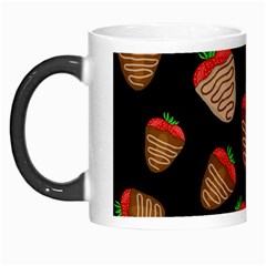 Chocolate Strawberries Pattern Morph Mugs by Valentinaart