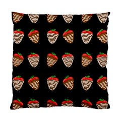 Chocolate Strawberies Standard Cushion Case (one Side) by Valentinaart