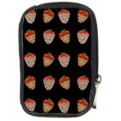 Chocolate Strawberies Compact Camera Cases by Valentinaart