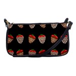 Chocolate strawberies Shoulder Clutch Bags Front