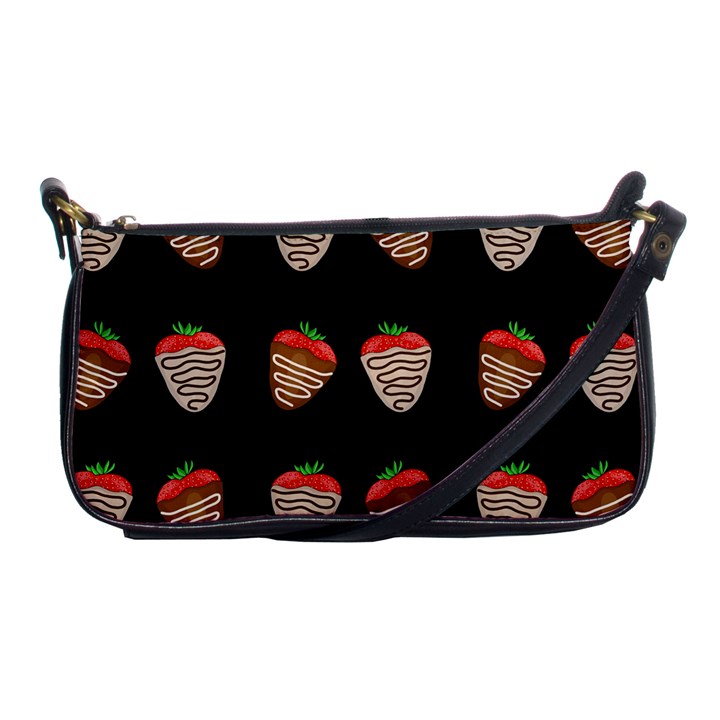 Chocolate strawberies Shoulder Clutch Bags