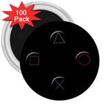 Joystick  3  Magnets (100 pack) Front