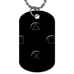 Joystick  Dog Tag (one Side) by Valentinaart