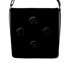 Joystick  Flap Messenger Bag (l)  by Valentinaart