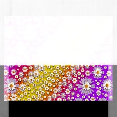 Falling Flowers From Heaven Rectangular Jigsaw Puzzl