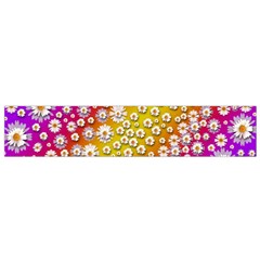 Falling Flowers From Heaven Flano Scarf (small) by pepitasart