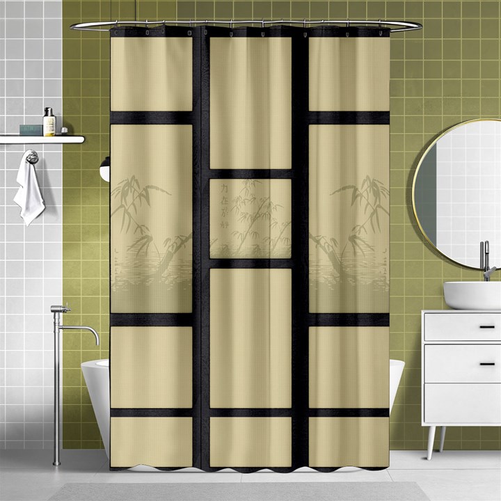 tatami - bamboo Shower Curtain 48  x 72  (Small) 