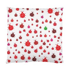 Beetle Animals Red Green Fly Standard Cushion Case (one Side) by Amaryn4rt