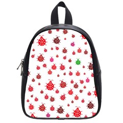 Beetle Animals Red Green Fly School Bags (small)  by Amaryn4rt