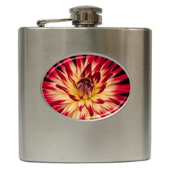 Bloom Blossom Close Up Flora Hip Flask (6 Oz) by Amaryn4rt