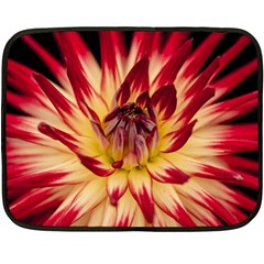 Bloom Blossom Close Up Flora Fleece Blanket (mini) by Amaryn4rt