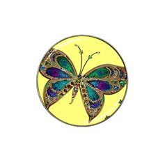 Butterfly Mosaic Yellow Colorful Hat Clip Ball Marker (10 Pack) by Amaryn4rt