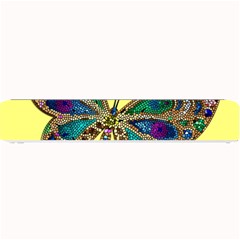 Butterfly Mosaic Yellow Colorful Small Bar Mats by Amaryn4rt