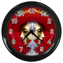 Carnival Düsseldorf Old Town Wall Clocks (black) by Amaryn4rt