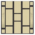 TATAMI Large Satin Scarf (Square) Front