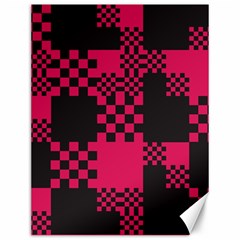 Cube Square Block Shape Creative Canvas 12  X 16   by Amaryn4rt