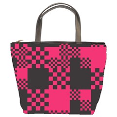 Cube Square Block Shape Creative Bucket Bags by Amaryn4rt