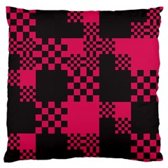 Cube Square Block Shape Creative Large Flano Cushion Case (two Sides)