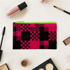 Cube Square Block Shape Creative Cosmetic Bag (xs) by Amaryn4rt