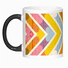 Line Pattern Cross Print Repeat Morph Mugs by Amaryn4rt