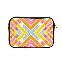 Line Pattern Cross Print Repeat Apple Macbook Pro 15  Zipper Case