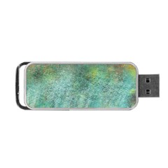 Rainforest Portable Usb Flash (one Side) by digitaldivadesigns