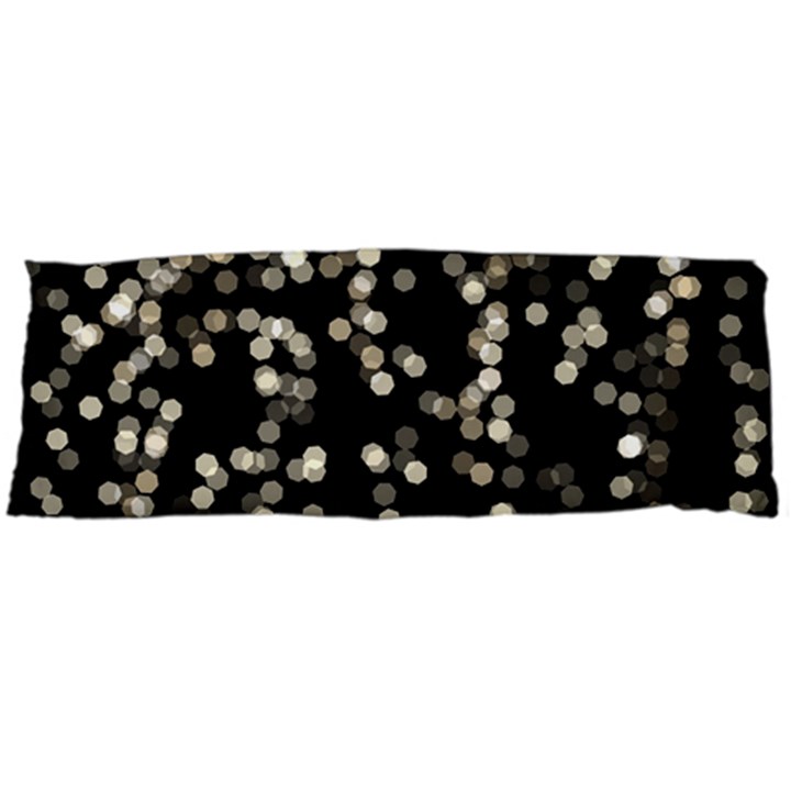 Christmas Bokeh Lights Background Body Pillow Case (Dakimakura)