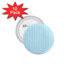 Stripes Striped Turquoise 1 75  Buttons (10 Pack) by Amaryn4rt