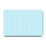 Stripes Striped Turquoise Small Doormat  24 x16  Door Mat