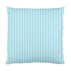 Stripes Striped Turquoise Standard Cushion Case (one Side) by Amaryn4rt