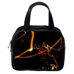 Abstract Classic Handbags (one Side) by Amaryn4rt