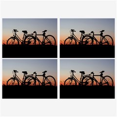 Bicycles Wheel Sunset Love Romance Belt Buckles