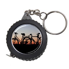 Bicycles Wheel Sunset Love Romance Measuring Tapes by Amaryn4rt