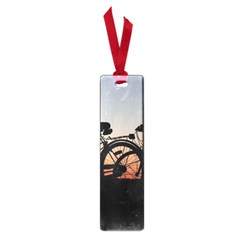 Bicycles Wheel Sunset Love Romance Small Book Marks by Amaryn4rt