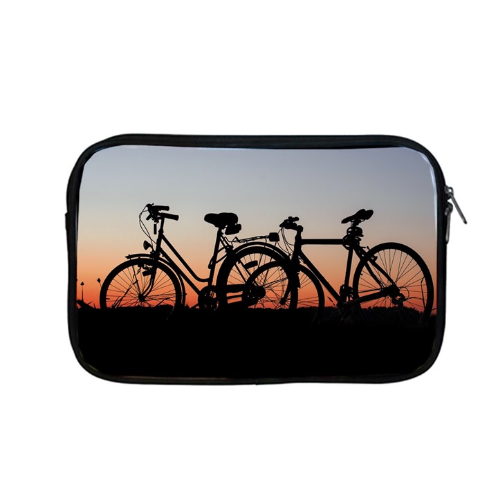 Bicycles Wheel Sunset Love Romance Apple MacBook Pro 13  Zipper Case