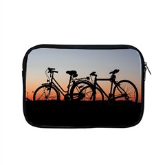 Bicycles Wheel Sunset Love Romance Apple Macbook Pro 15  Zipper Case by Amaryn4rt