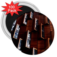 Abstract Architecture Building Business 3  Magnets (100 Pack)