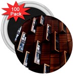 Abstract Architecture Building Business 3  Magnets (100 pack) Front