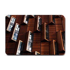 Abstract Architecture Building Business Small Doormat  by Amaryn4rt