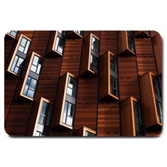 Abstract Architecture Building Business Large Doormat  by Amaryn4rt