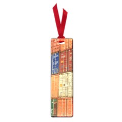 Blue White Orange And Brown Container Van Small Book Marks by Amaryn4rt