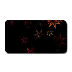 Christmas Background Motif Star Medium Bar Mats by Amaryn4rt