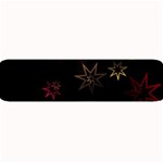 Christmas Background Motif Star Large Bar Mats 32 x8.5  Bar Mat