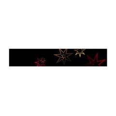 Christmas Background Motif Star Flano Scarf (mini) by Amaryn4rt