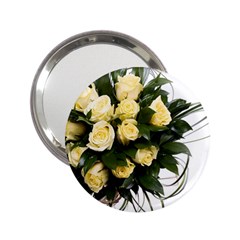 Bouquet Flowers Roses Decoration 2 25  Handbag Mirrors by Amaryn4rt