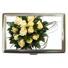 Bouquet Flowers Roses Decoration Cigarette Money Cases by Amaryn4rt