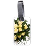 Bouquet Flowers Roses Decoration Luggage Tags (Two Sides) Back