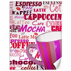 Coffee Cup Lettering Coffee Cup Canvas 36  X 48   by Amaryn4rt